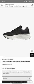 Adidas ZNchill UK 10 EU 45 1/3 black/white - 4