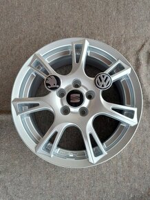 R15 5x100 Et38 6J Seat Škoda Volkswagen - 4