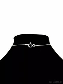 Unisex strieborný náhrdelník - nový - darčekové balenie - 4