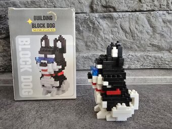 Mini lego Psík Husky - 4