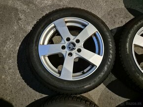 R16 zimná sada ŠKODA, VW, SEAT 5x112 r16 ET46 x 6,5J - 4