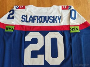 Hokejový dres Slovensko - Slafkovský - úplne nový - 4