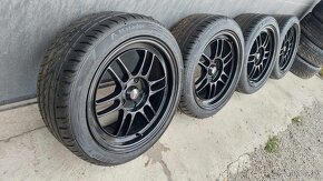 JAPAN RACING JR7 8x17 5x114,3 ET35 Black 225 45 17 leto - 4