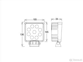 Led svetlo 12-24V 1ks - 4