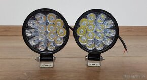 LED SVETLA OKRUHLE - 2ks - 42W - 4