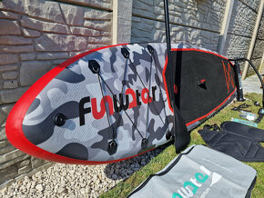 Paddleboard Funwater Red Camouflage  + adaptér na kompresor - 4