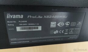 plne funkčný monitor 24" Iiyama ProLite XB2485WSU - 4