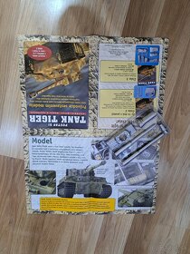 Tank Tiger 1:16 hachette - 1.diel stavebnice - 4