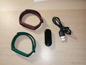 Xiaomi Mi Smart Band 6 (bordový a zelený) - 4