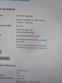 Počítač Dell optiplex 3020 8gb ram i3procesor - 0944 653 632 - 4