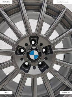 BMW 3, 5, X1, X3, X4 alu disky 5x120 R19 ET37 8J 1259 - 4