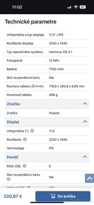 Huawei MatePad 11.5" 6GB/128GB WiFi sivá - 4