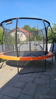 Trampolína Marimex Premium 366 cm + vnútorná ochranná sieť + - 4