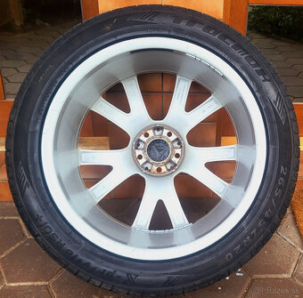 alu R20 5x112, pneu 265/45 orig. Mercedes R + ML + GLE - 4