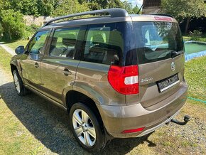 škoda yeti 2.0tdi 81kw 4x4 171000km klima esp, plně pojizdné - 4