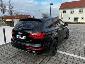 AUDI Q7, 3.0 TDI, 180kw, 2015, S-line, Quattro, 2 sady, DPH - 4