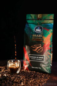 Brazílska zrnková káva 1kg  1000g 100% Arabica - 4