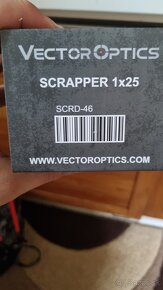 Kolimator vector optics scrapper 1x25 magnifer 1-5x25 - 4