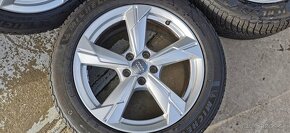 Alu Audi 5x112 a zimné Michelin Pilot Alpin 5 225/55 R18 - 4