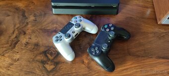 Ps4 slim 1tb + 2x dualshock+ volant + hry - 4