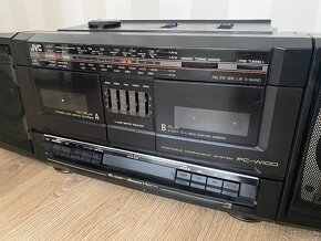 JVC PC-W100  - Dvojkazetový rádiomagnetofón - 4