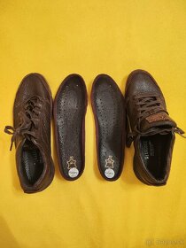 Pánske kožené topánky KALENJI - 4