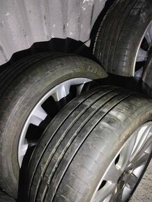 4ks alu disky orig Volvo 5x108 R17 pneu 205/50 r17 - 4