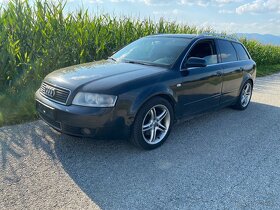 Audi a4 b6 2.5tdi 132kw BAU čierna metalíza s line - 4