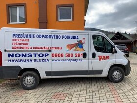 Nonstop krtkovanie, prebíjanie, čistenie potrubí a odpadov - 4