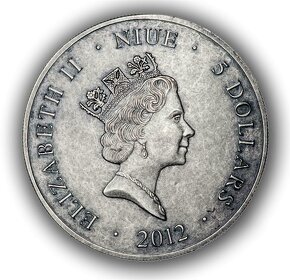 Starožitné stříbrné mince Napoleon a Kutuzov 2x2 oz, 2012 - 4