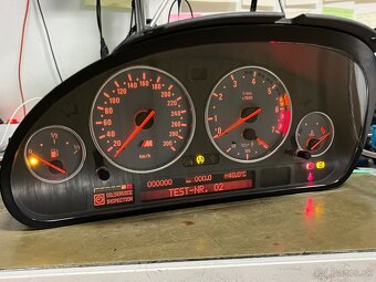 Budíky prílstrojový panel BMW E39 M5 Tachometer 300km/h - 4