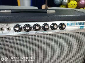 1000€- Lampové kombo Fender 68 Custom Deluxe reverb - 4