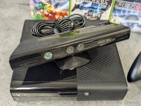 Xbox 360 E, HDD, Kinect, ovládač + 6 hier (LEGO, NFS, ...) - 4