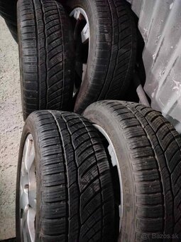 4ks alu disky orig. Škoda 5x112 r16 pneu 205/55 r16 - 4