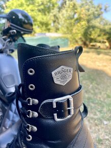 BROGER MOTO - Ohio Black Motorcycle Boots - 4