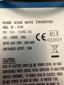 Inverter 12/180,22A - 4