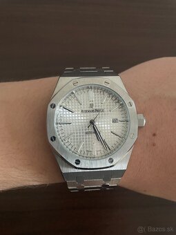 Hodinky Audemars Piguet - Royal Oak White Dial - 4