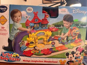 Detská autodráha z hudobným autom mickey - 4