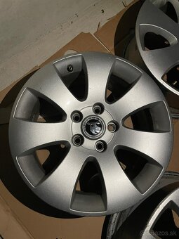 Sada elektronov 5x112 R16 Originál Škoda - 4