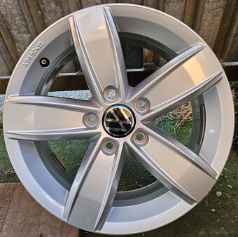 Nové, originálne hliníkové disky VW - 5x112 R16 - 4