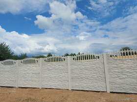 Betónové ploty - výroba, predaj, montáž, doprava. - 4