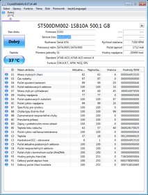 Predám 5 kusov HDD Seagate 500GB, 7200rpm, 3,5" - 4