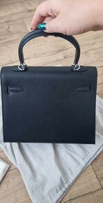 Nová luxusná kabelka Hermes Kelly 28 BLACK - 4