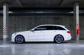 Mercedes C220d kombi AMG Line, 2019, facelift, ťažné, DPH - 4