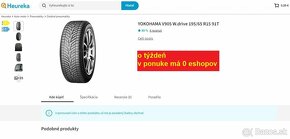 Zimné pneumatiky 195/65 R15 pár 03 - 4