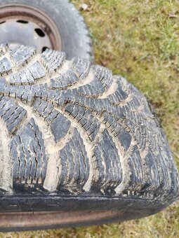 Pneumatiky 195/65R 15 na plechacoch5x100. - 4