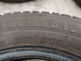 Predám Zimné pneumatiky 185/60 R15 - 4