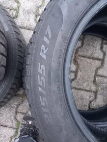 Pneumatiky zimné - Pirelli 215/55/R17 - 4