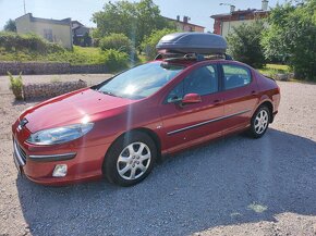 Originálny strešný nosič Peugeot 407 - 4