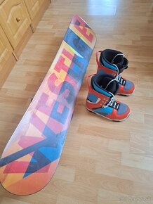 Detsky snowboard komplet 130 westige topanky 38 - 4